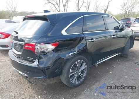 2019 Acura Mdx Tech Pkg из США, поврежденный, VIN 5J8YD4H55KL028765